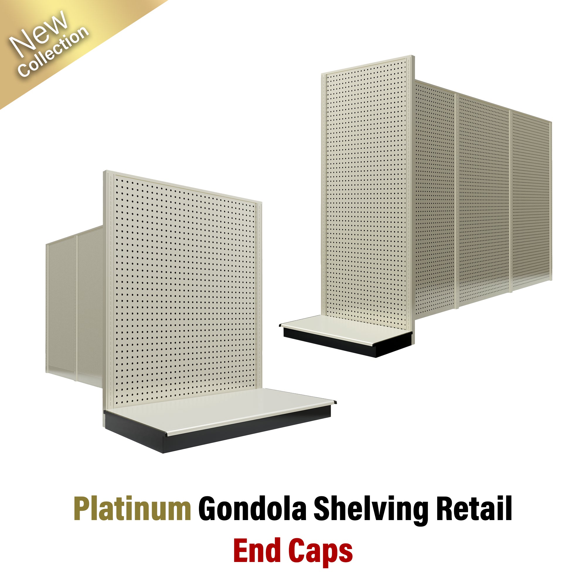 Platinum Gondola Shelving Retail End Caps
