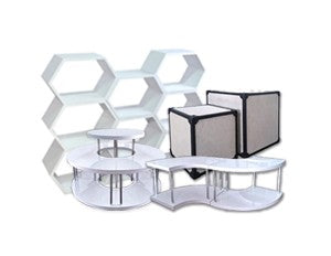 TABLE, RISERS & CUBES