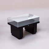 BLACK JEWELRY SIT DOWN 58"L x 23"D x 37"H