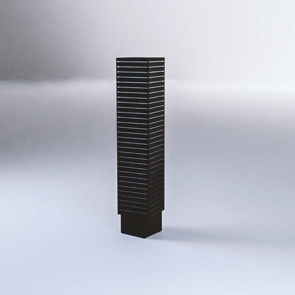 SLAT WALL ROTATING UNIT BLACK