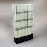 SILVER EXTRA VISION WALL CASE 48"L x 20"D x 72"H