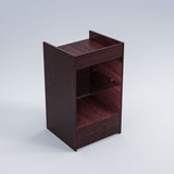 CASH REGISTER STAND W/GLASS CHERRY 24"(L) x 18"(W) x 38"(H)