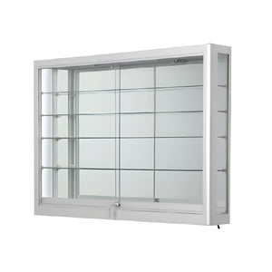 60″ SILVER ALUMINUM WALL MOUNTED CASE