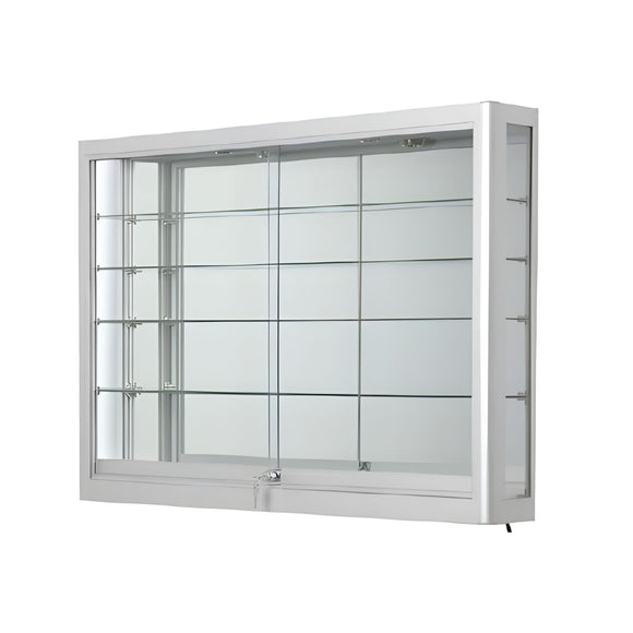 60″ SILVER ALUMINUM WALL MOUNTED CASE