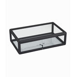 BLACK ALUMINUM SHOWCASE