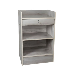 CASH REGISTER STAND BARNWOOD 24"L x 18"W x 38"H