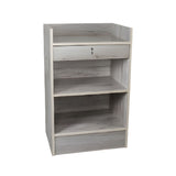 CASH REGISTER STAND BARNWOOD 24"L x 18"W x 38"H
