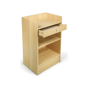Cash Register Stand Maple 24"(L) x 18"(W) x 38"(H)