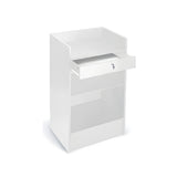 CASH REGISTER STAND WHITE 24"(L) x 18"(W) x 38"(H)