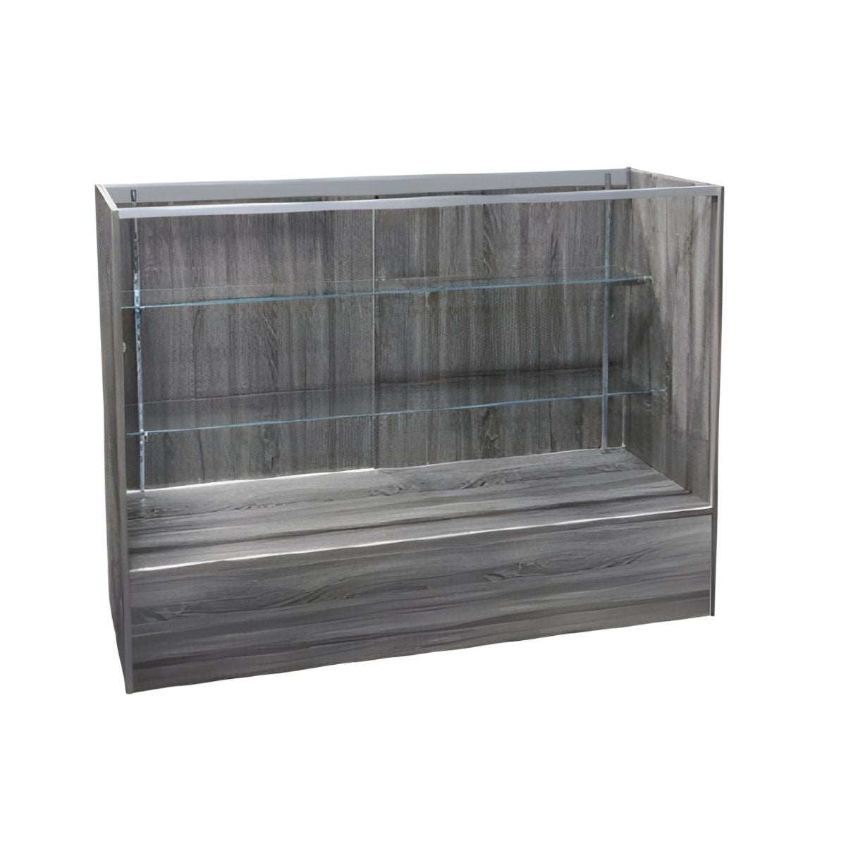 FULL VISION SHOWCASE RUSTIC GREY 48