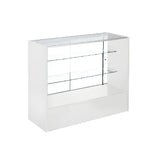 FULL VISION SHOWCASE WHITE 48", 60" & 70"