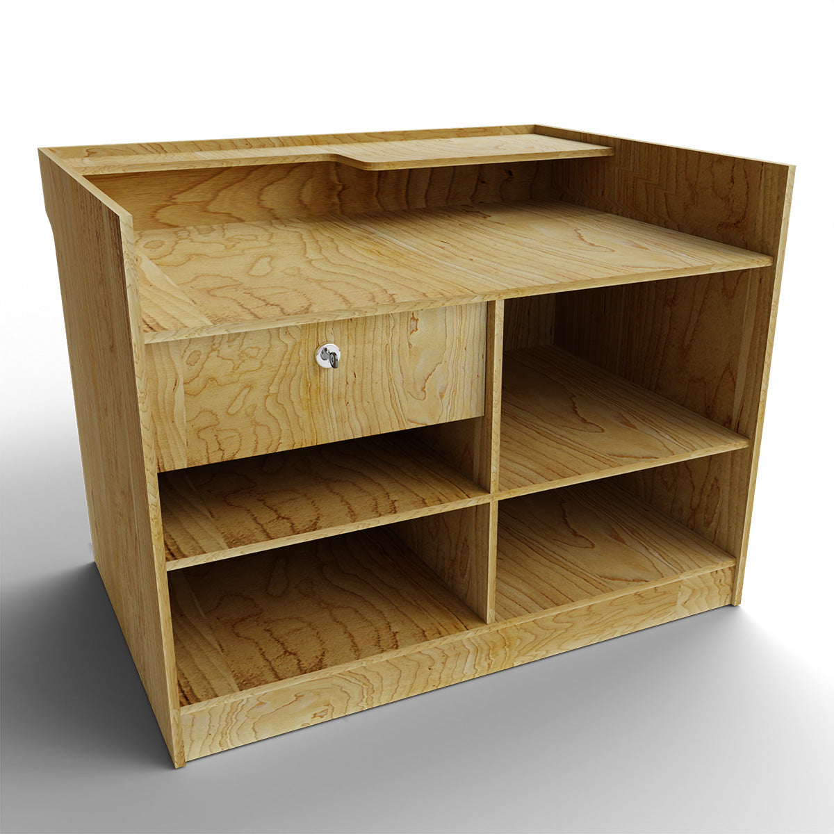 TOP REGISTER STAND MAPLE 48