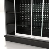 Lozier Gondola Security Case with Locking Glass Doors 48W x 54H x 22D