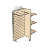 2-Panel Slatwall Pinwheel Merchandiser