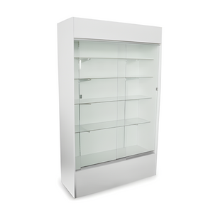 WALL CASE WHITE 48"(L) x 18"(W) x 78"(H)