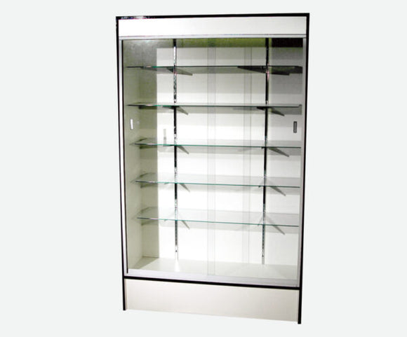 FULLVIEW WALLCASE WHITE (w/ Blk Trim)