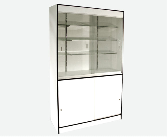 HALFVIEW WALLCASE WHITE (w/ Blk Trim)