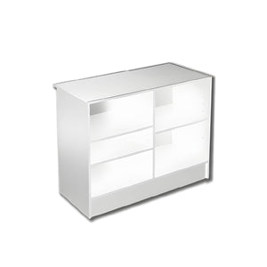 WRAP COUNTER WHITE 48" and 72" variants