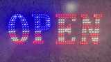 Business Image Sign – Open Vegas Flag