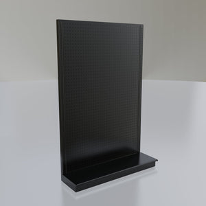 Lozier Gondola Wall Display Starter, Black 48W 72H 13D