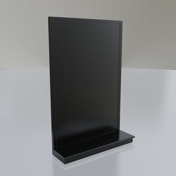 Lozier Gondola Wall Display Starter, Black 48W 72H 13D
