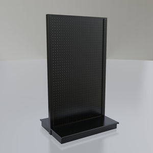 Lozier Gondola Island Display Starter, Black 36W 60H 13D