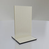 Lozier Gondola Island Display Starter, platinum 48W 84H 25D