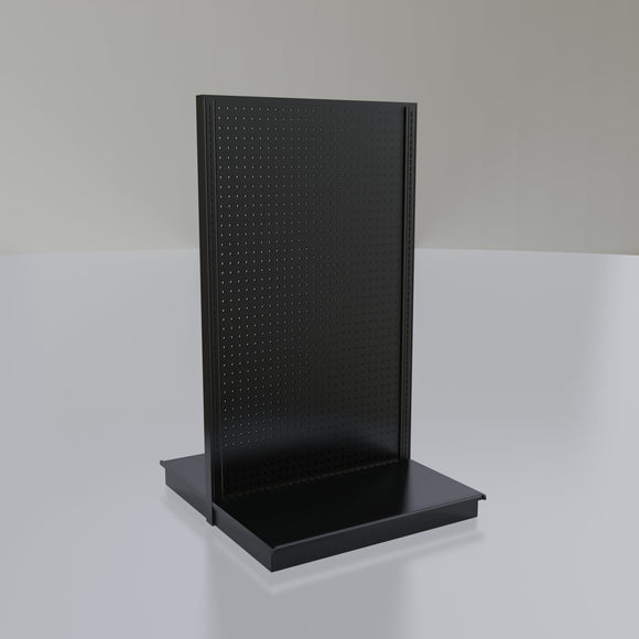 Lozier Gondola Island Display Starter, Black 36W 60H 22D