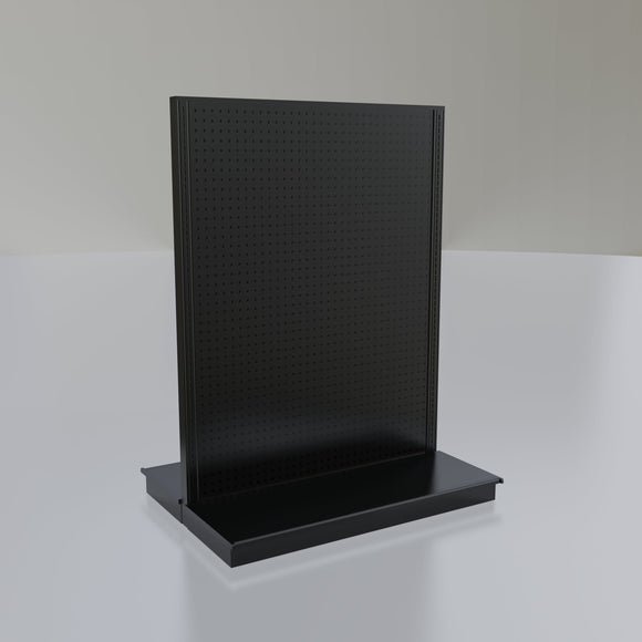 Lozier Gondola Island Display Starter, Black 48W 60H 19D