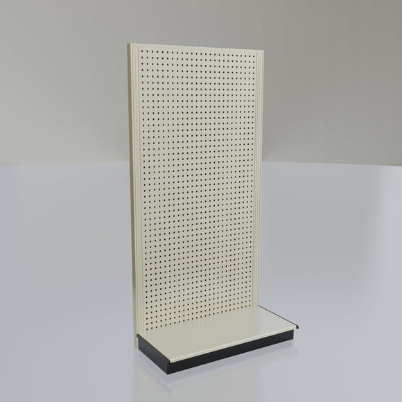 Lozier Gondola Wall Display Starter, platinum 36W 72H 19D