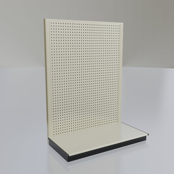 Lozier Gondola Wall Display Starter, platinum 48W 60H 25D