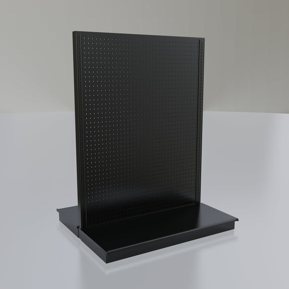 Lozier Gondola Island Display Starter, Black 48W 60H 22D
