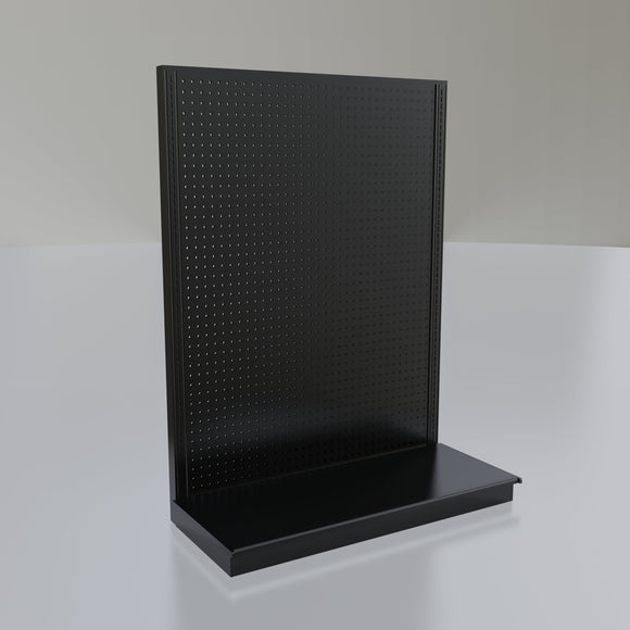 Lozier Gondola Wall Display Starter, Black 48W 60H 22D