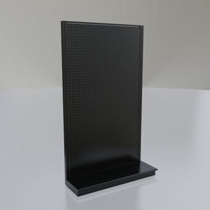 Lozier Gondola Wall Display Starter, Black 48W 84H 16D
