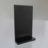 Lozier Gondola Wall Display Starter, Black 48W 84H 16D