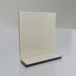 Lozier Shelving Single-Sided Starter Unit, platinum 48W 54H 16D
