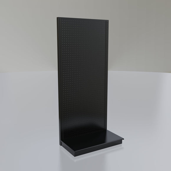 Lozier Gondola Wall Display Starter, Black 36W 84H 22D