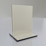 Lozier Gondola Island Display Starter, platinum 48W 60H 22D