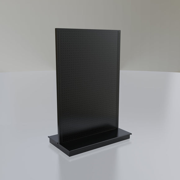 Lozier Gondola Island Display Starter, Black 48W 72H 13D