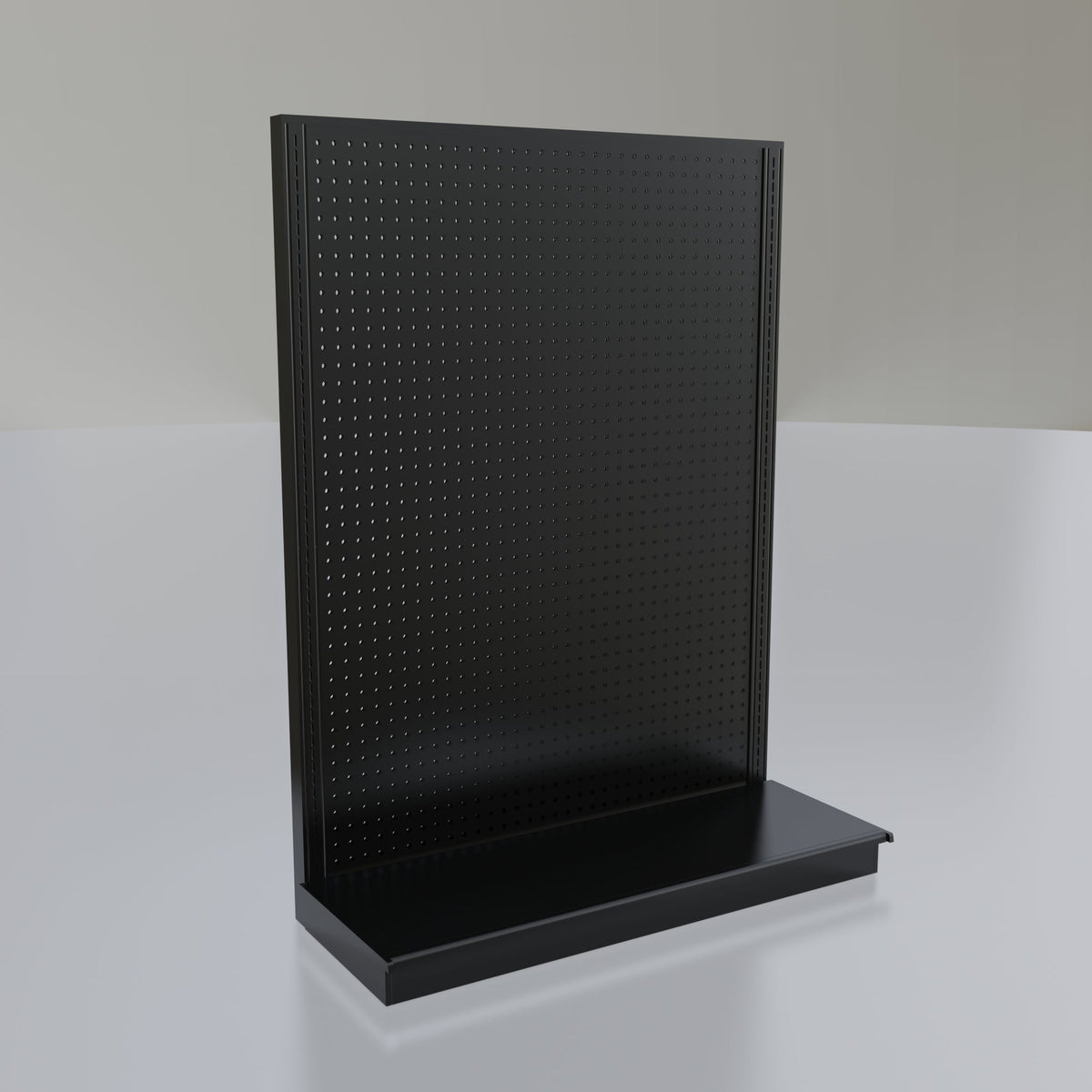 Lozier Gondola Wall Display Starter, Black 48W 60H 19D – Wholesale ...
