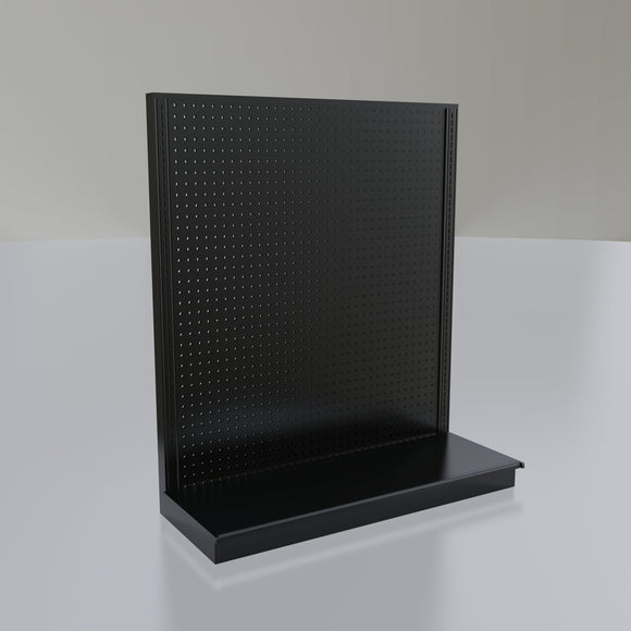 Lozier Shelving Single-Sided Starter Unit, Black 48W 54H 19D