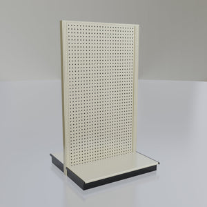 Lozier Gondola Island Display Starter, platinum 36W 60H 19D