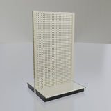 Lozier Gondola Island Display Starter, platinum 36W 60H 19D