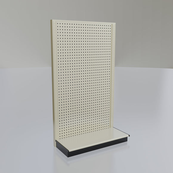 Lozier Gondola Wall Display Starter, platinum 36W 60H 16D