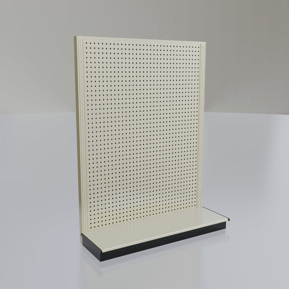 Lozier Gondola Wall Display Starter, platinum 48W 60H 16D