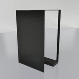 Lozier Gondola Wall Display Starter, Black 48W 72H 13D
