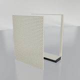 Lozier Gondola Wall Display Starter, platinum 48W 54H 13D