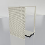 Lozier Gondola Wall Display Starter, platinum 48W 60H 25D