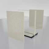 Lozier Gondola Island Display Starter, platinum 48W 54H 13D
