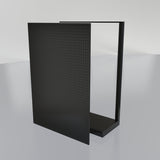 Lozier Gondola Wall Display Starter, Black 48W 60H 22D